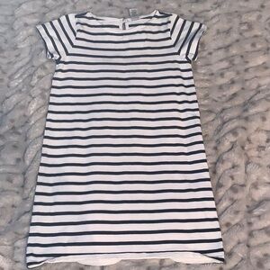Crewcuts Black and White Sheath Dress Short Sleeve Casual